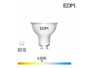 8425998353891 - E3 35389 Bombilla Dicroica Led Gu10 8W 600Lm 4000K Luz Dia 120° Ø5X55Cm EDM