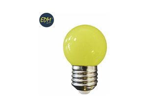 8425998354430 - E3 35443 Bombilla Esferica Led E27 15W 80Lm Luz Amarilla Ø43X7Cm EDM