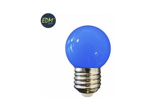 8425998354447 - - LED-Lampe kugelförmig matt E27 15W 80 Lumen blau 35444