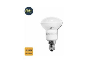 8425998354782 - E3 35478 Bombilla Reflectora Led R50 E14 5W 350Lm 3200K Luz Calida Ø45X8Cm EDM