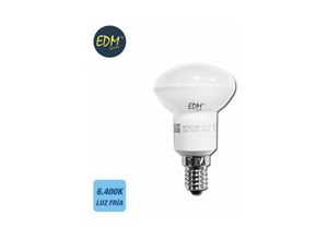 8425998354836 - E3 35483 Bombilla Reflectora Led R50 E14 5W 350Lm 6400K Luz Fria Ø45X8Cm EDM