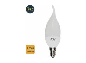 8425998354959 - E3 35495 Bombilla Vela Bohemia Led E14 5W 400Lm 3200K Luz Calida Ø38X125Cm EDM