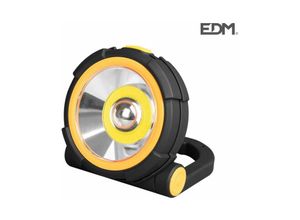 8425998364026 - Linterna led 150lm 2 potencias + luz de emergencia 3xAA (pilas incluidas) EDM