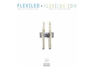 8425998714272 - E3 71427 Conector Tubo Flexilux Flexiled 13Mm 2 Vias Recto-Punta EDM