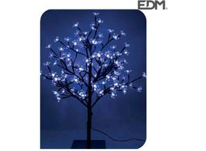 8425998718843 - E3 71884 Arbol 3D Sakura Tronco Recto 60Cm 120 Leds Azul (Interior) EDM