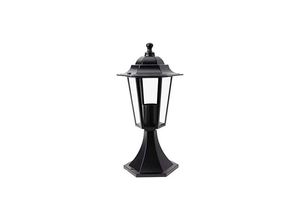 8425998734140 - E3 73414 Farol Aluminio Sobremuro Negro 38Xø192Cm Edm Mod Zurich