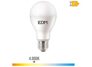 8425998980714 - BOMBILLA ESTANDAR LED E27 15W 1900 lm 4000K LUZ DIA Ø68x128cm EDM