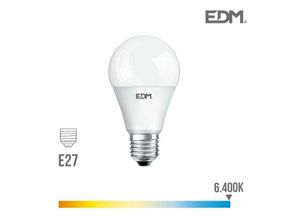 8425998983524 - E3 98352 Bombilla Standard Led E27 17W 1800Lm 6400K Luz Fria Ø65X125Cm EDM