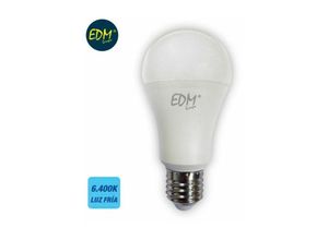 8425998987089 - E3 98708 Bombilla Standard Led E27 20W 2100Lm 6400K Luz Fria Ø65X125Cm EDM