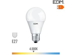 8425998987126 - E3 98712 Bombilla Standard Led E27 20W 2100Lm 4000K Luz Dia Ø65X125Cm EDM