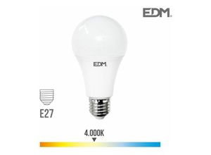 8425998987218 - E3 98721 Bombilla Standard Led E27 24W 2700Lm 4000K Luz Dia Ø7X136Cm Edm