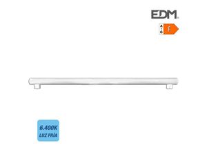 8425998988246 - Linestra led 2 fassungen s14s 18w 1450lm 6400k kaltes licht ø3x100cm EDM