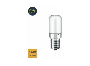 8425998988895 - E3 98889 Bombilla Pebetero Tubular Led E14 18W 130Lm 3200K Luz Calida Ø18X48Cm EDM