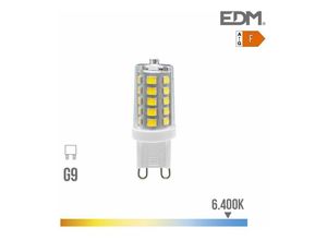 8425998989540 - E3 98954 Bombilla G9 Led 3W 260Lm 6400K Luz Fría Regulable Ø165X49Cm EDM