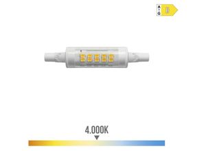 8425998989694 - Lineare Glühbirne led 78mm R7s 55W 600lm 4000K Tageslicht Ø15x78cm EDM