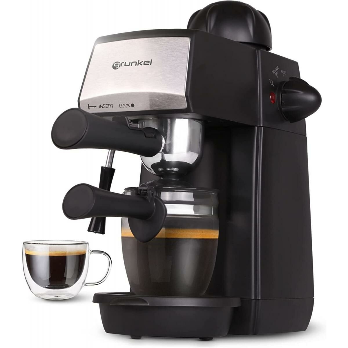 8426156015194 - Italienische Kaffeekanne Grunell Black Metal 8426156015194 - Italienische Kaffeekanne Grunell Black Metal