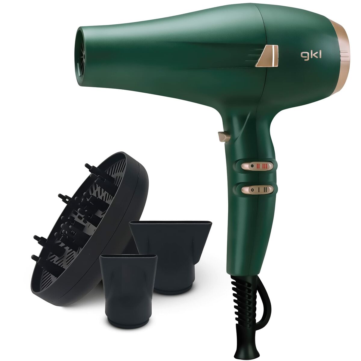 8426156017181 - Hairdryer GOLDEN GREEN NATUREFLOW 2100 W