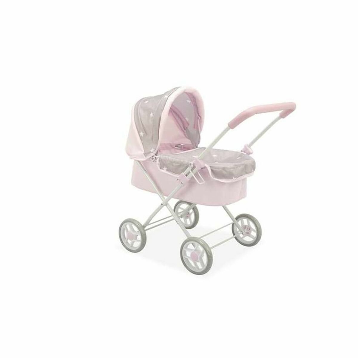 8427614406257 - Doll Stroller Emma 35 x 61 x 60 cm Pink (35 x 61 x 60 cm) (handlebar height 57 cm)