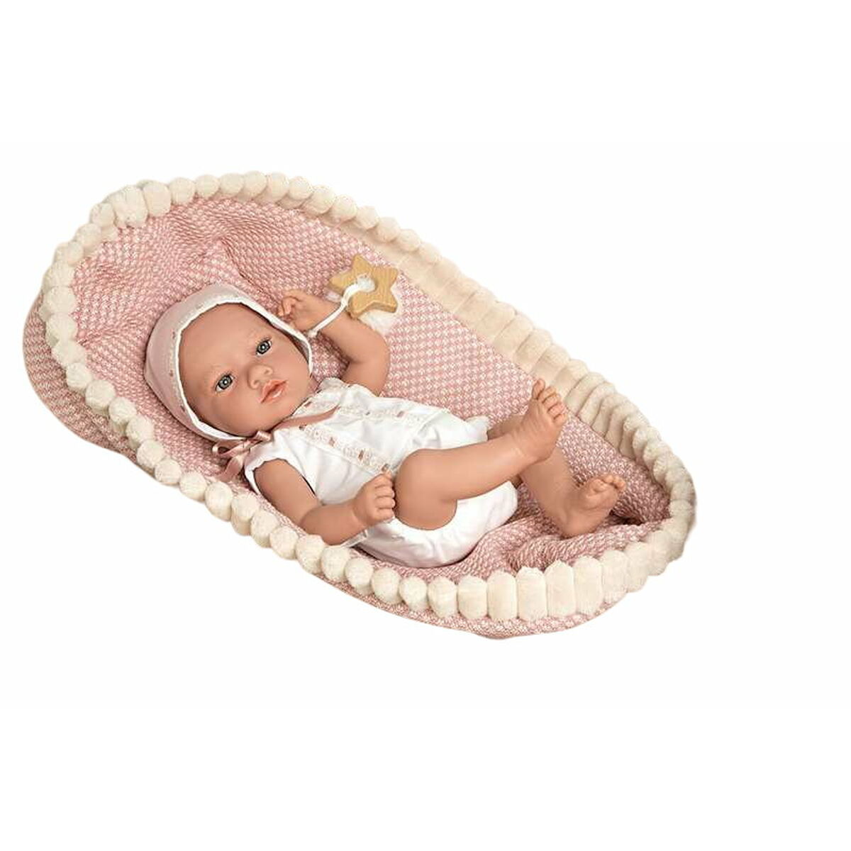 8427614606800 - Puppe Elegance Aria Rosa 38 cm Babytragetasche