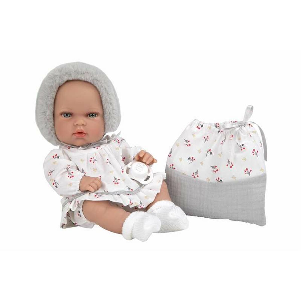 8427614608057 - Baby-Puppe Elegance 30 cm Grau