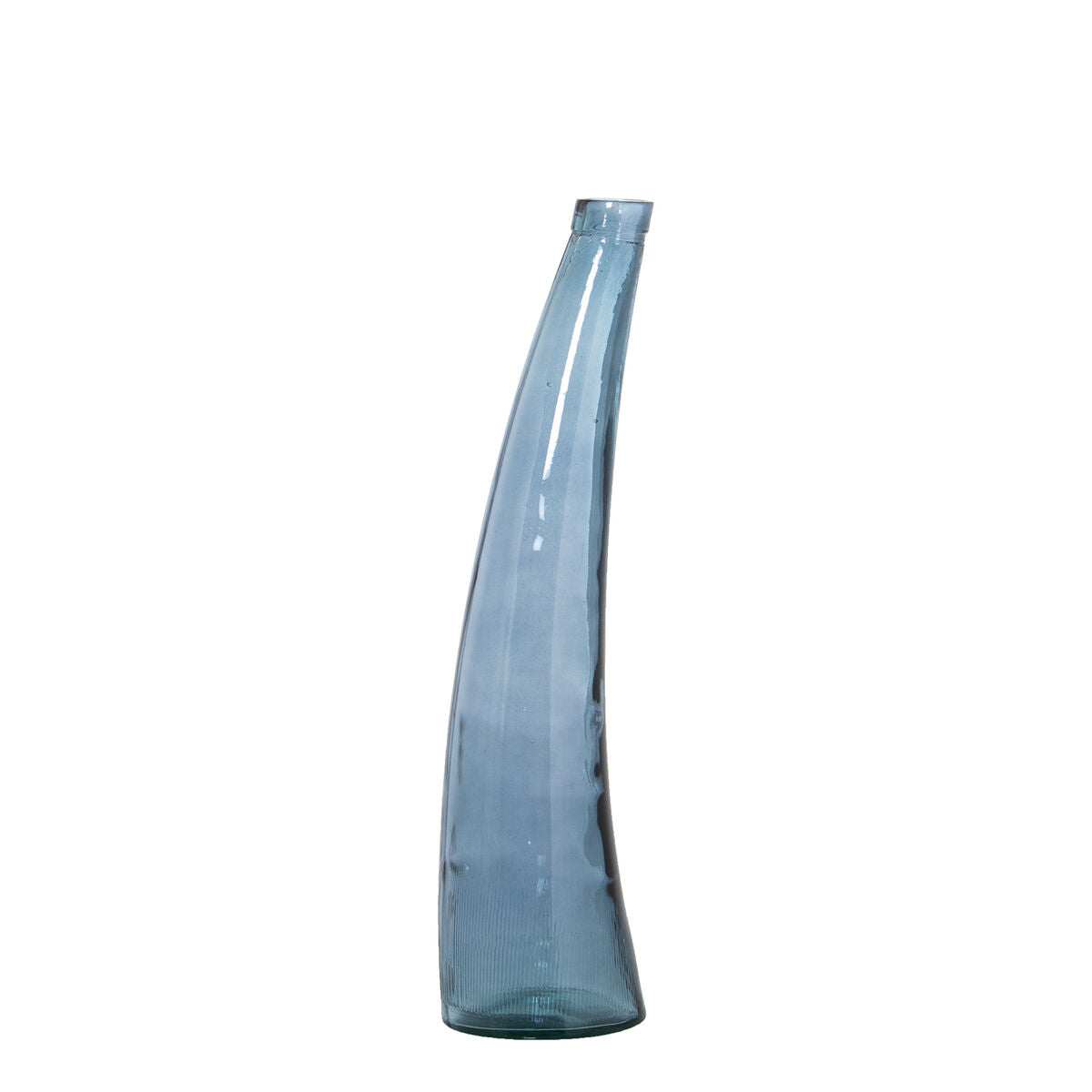 8427701110616 - Bodenvase Blau Kristall 21 x 21 x 73 cm