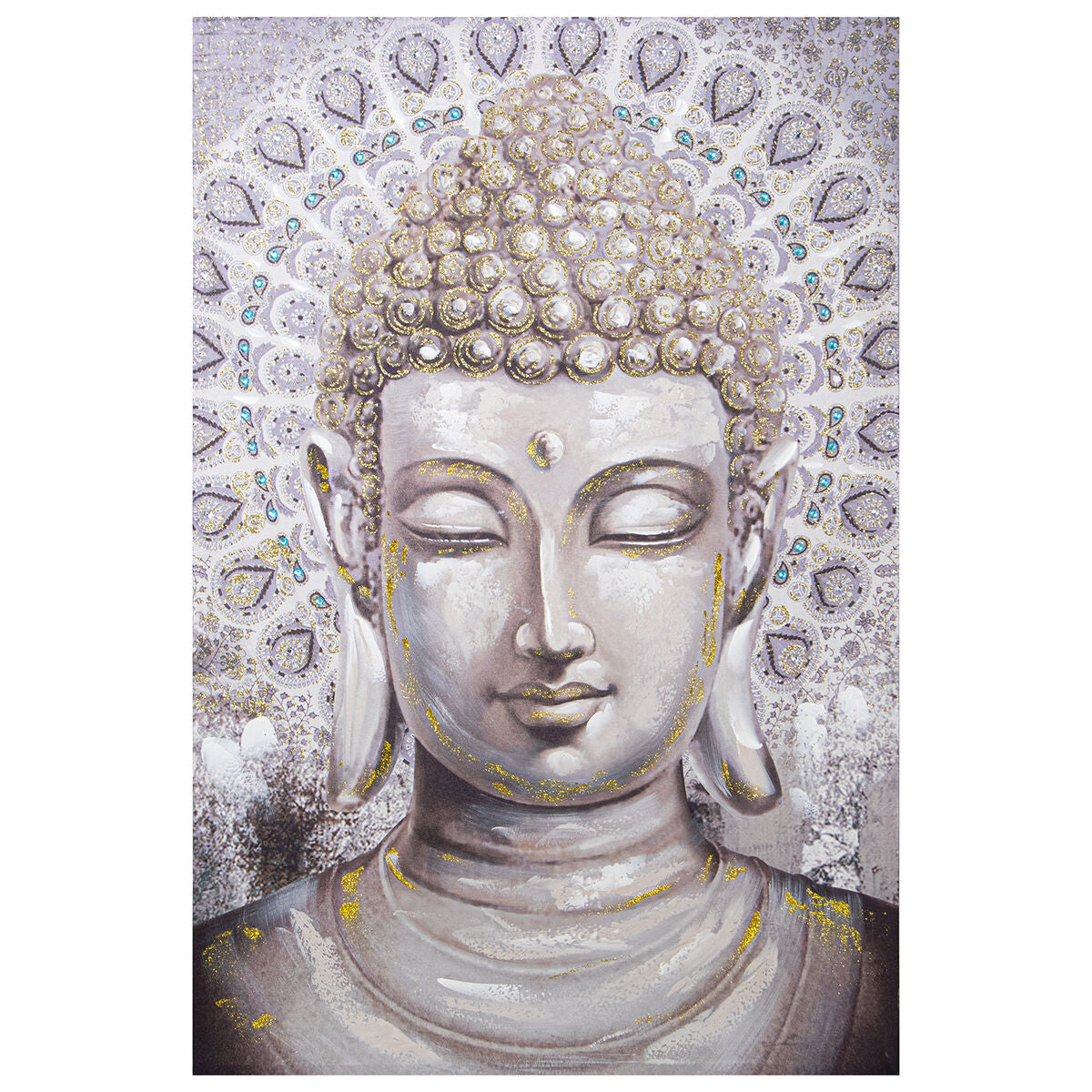 8427701348323 - Bild Holz Buddha 80 x 3 x 120 cm