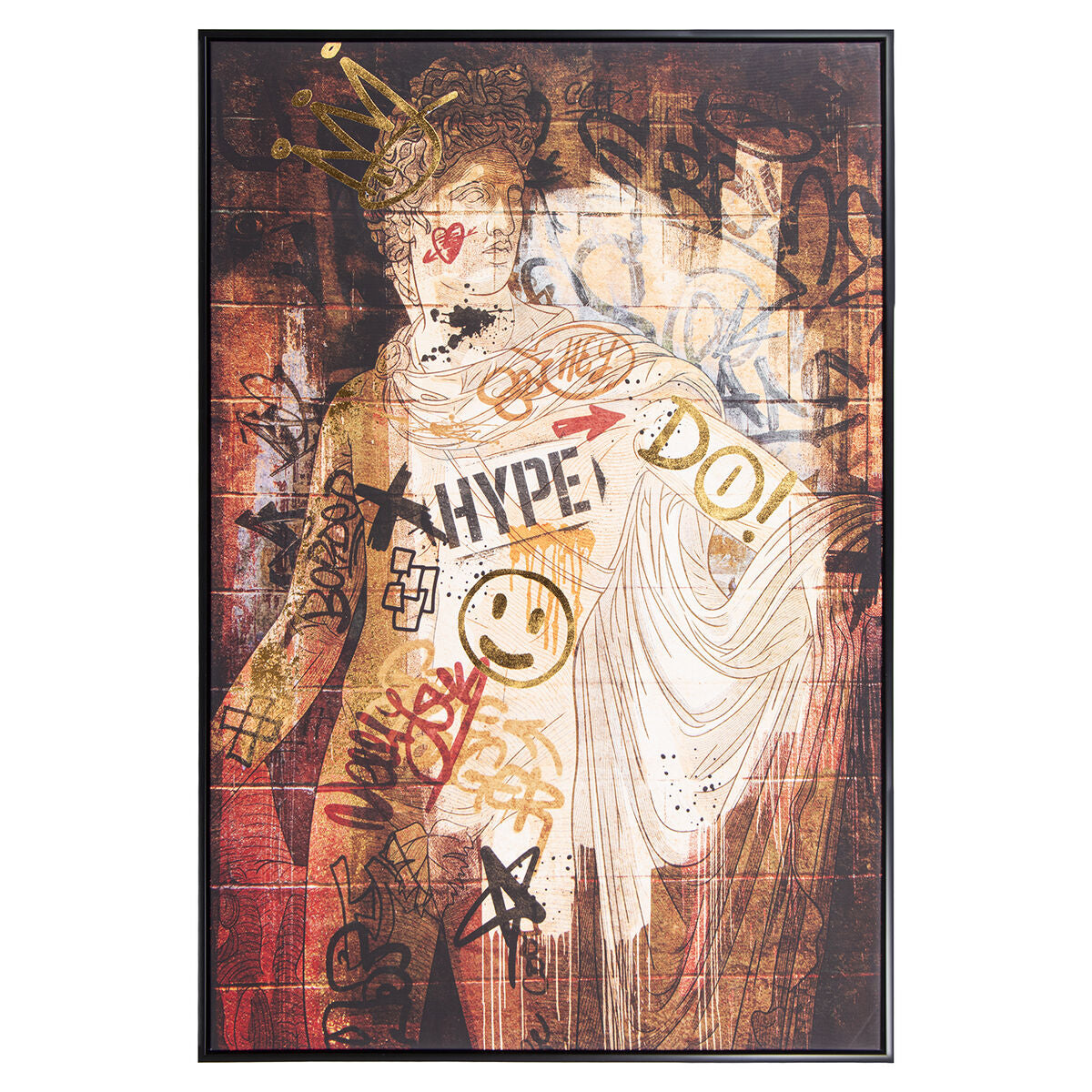 8427701363746 - Bild Graffiti Holz 80 x 120 cm