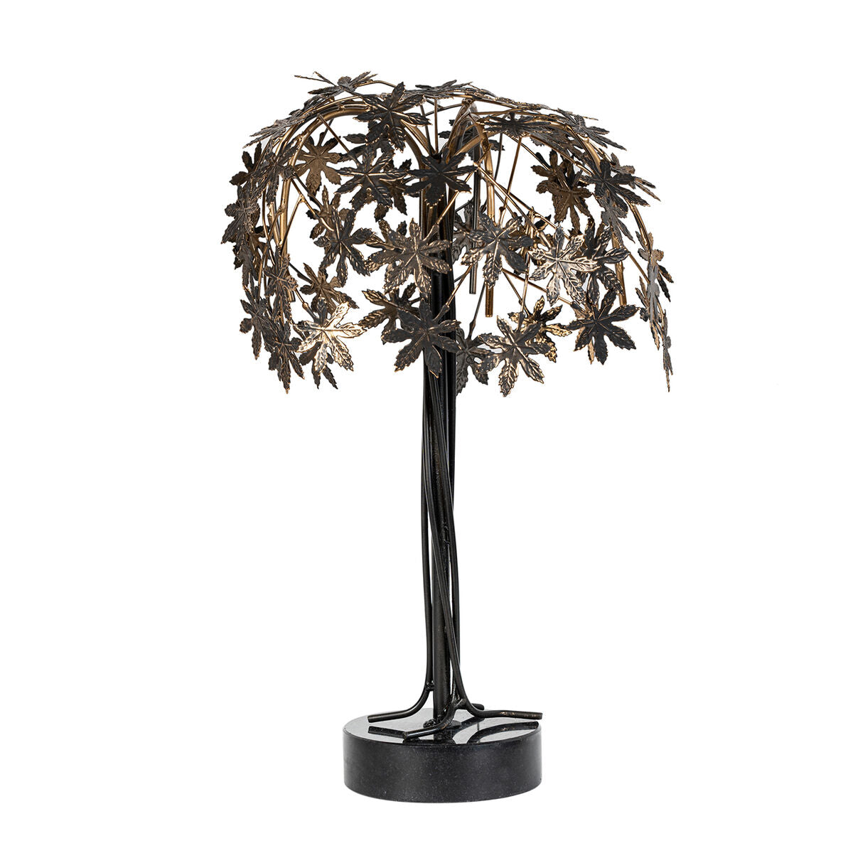 8427701369168 - Decorative Figure Black Metal Tree 21 x 21 x 36 cm