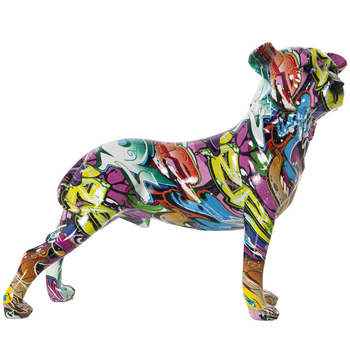 8427701493733 - Decorative Figure Multicolour Plastic Dog 13 x 29 x 26 cm