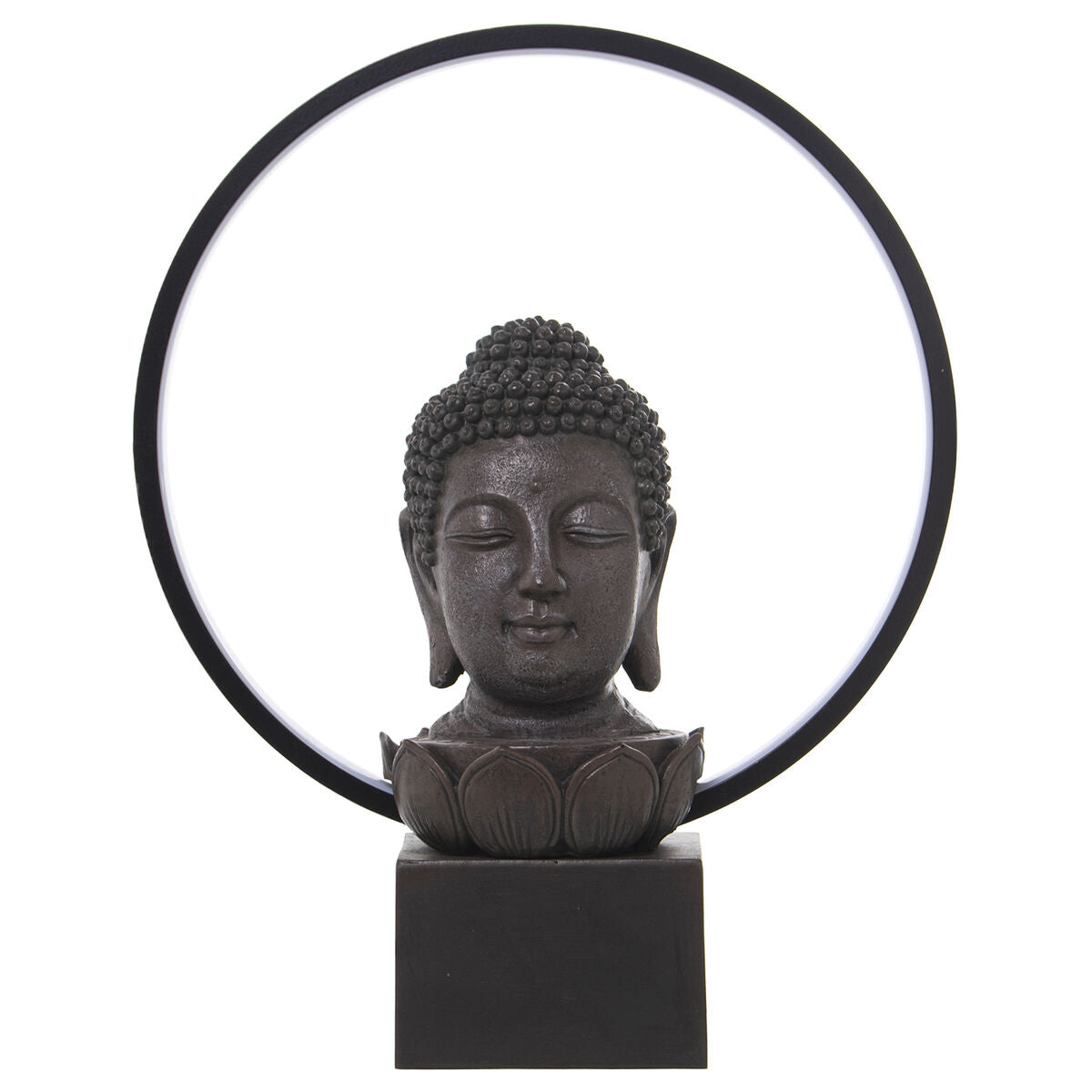 8427701504149 - Tischlampe Schwarz Kunststoff 30 x 38 x 12 cm Buddha