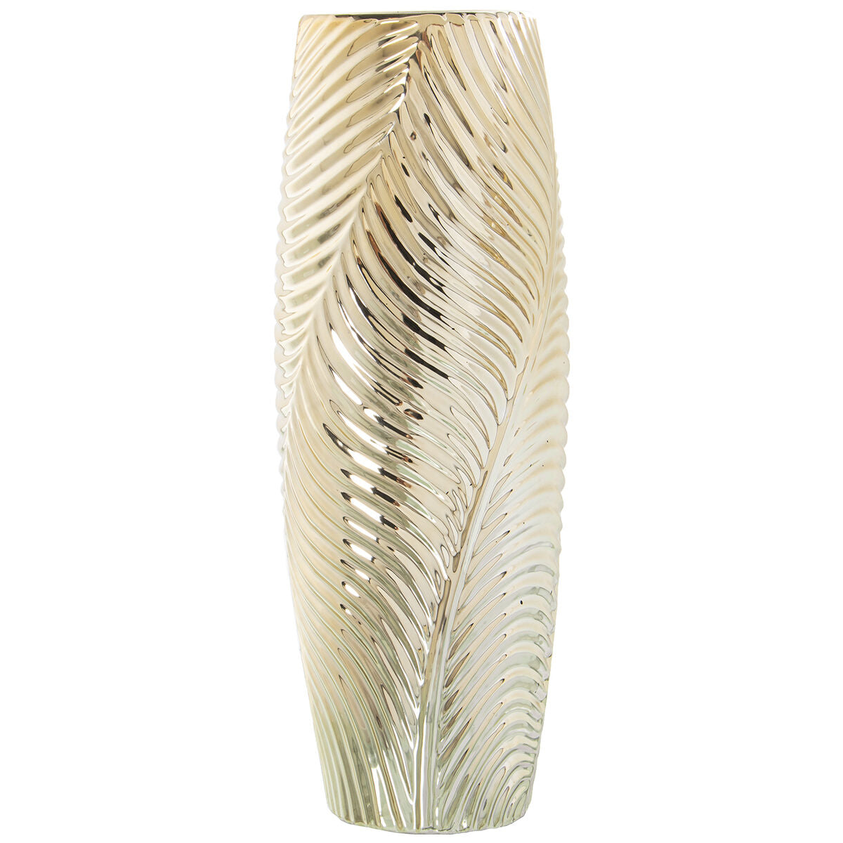 8427701527582 - Vase Gold aus Keramik 14 x 15 x 36 cm