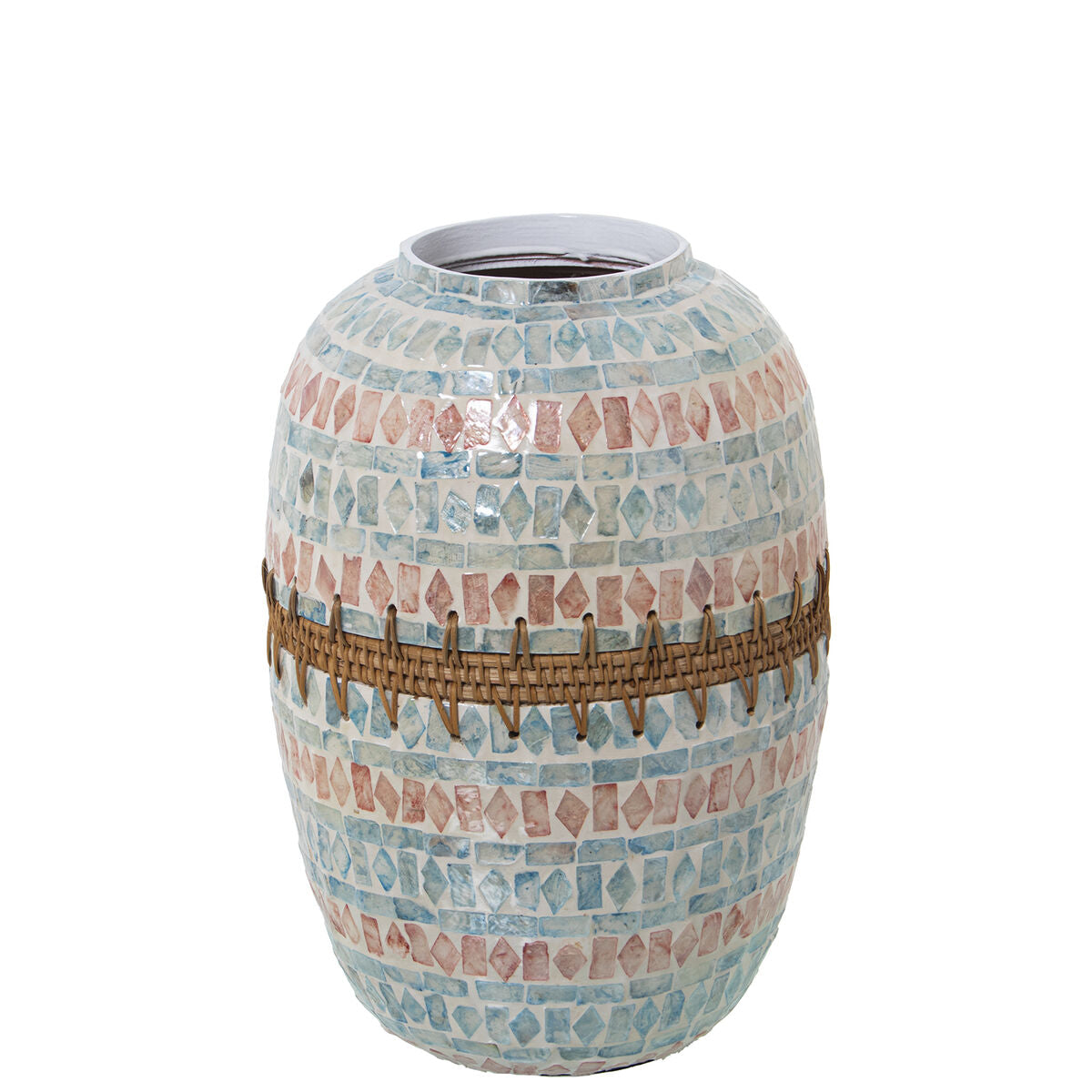 8427701531787 - Vase Mother of pearl 20 x 21 x 34 cm