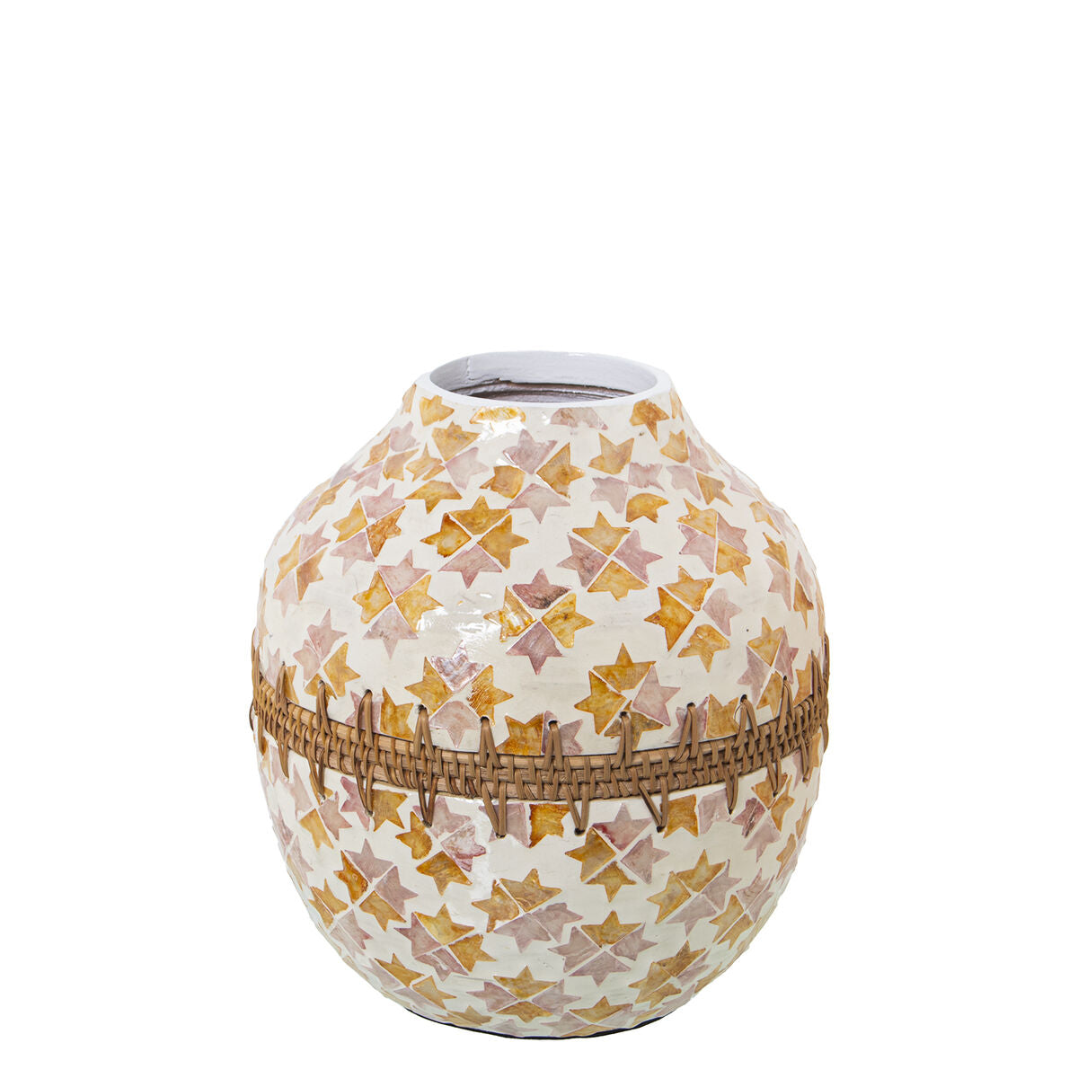 8427701531824 - Vase Mother of pearl 22 x 23 x 27 cm