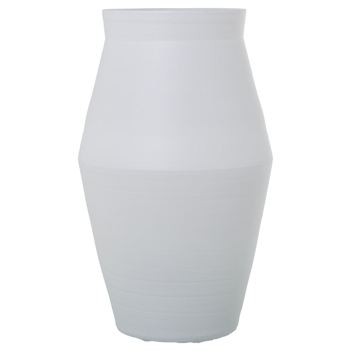 8427701608991 - Vase Weiß aus Keramik 27 x 27 x 47 cm