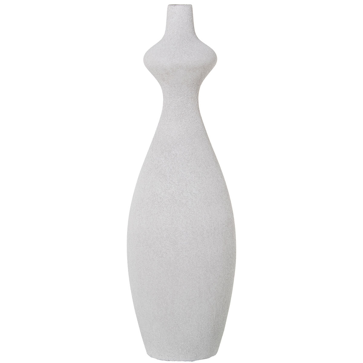 8427701610727 - Vase Grau aus Keramik 18 x 60 cm