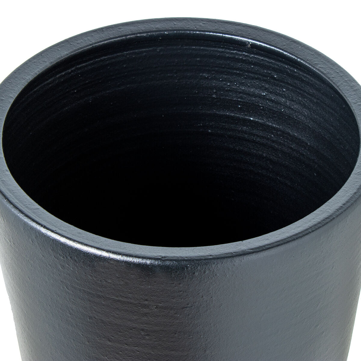8427701614800 - Vase Alexandra House lebt schwarze Keramik 40 x 72 cm