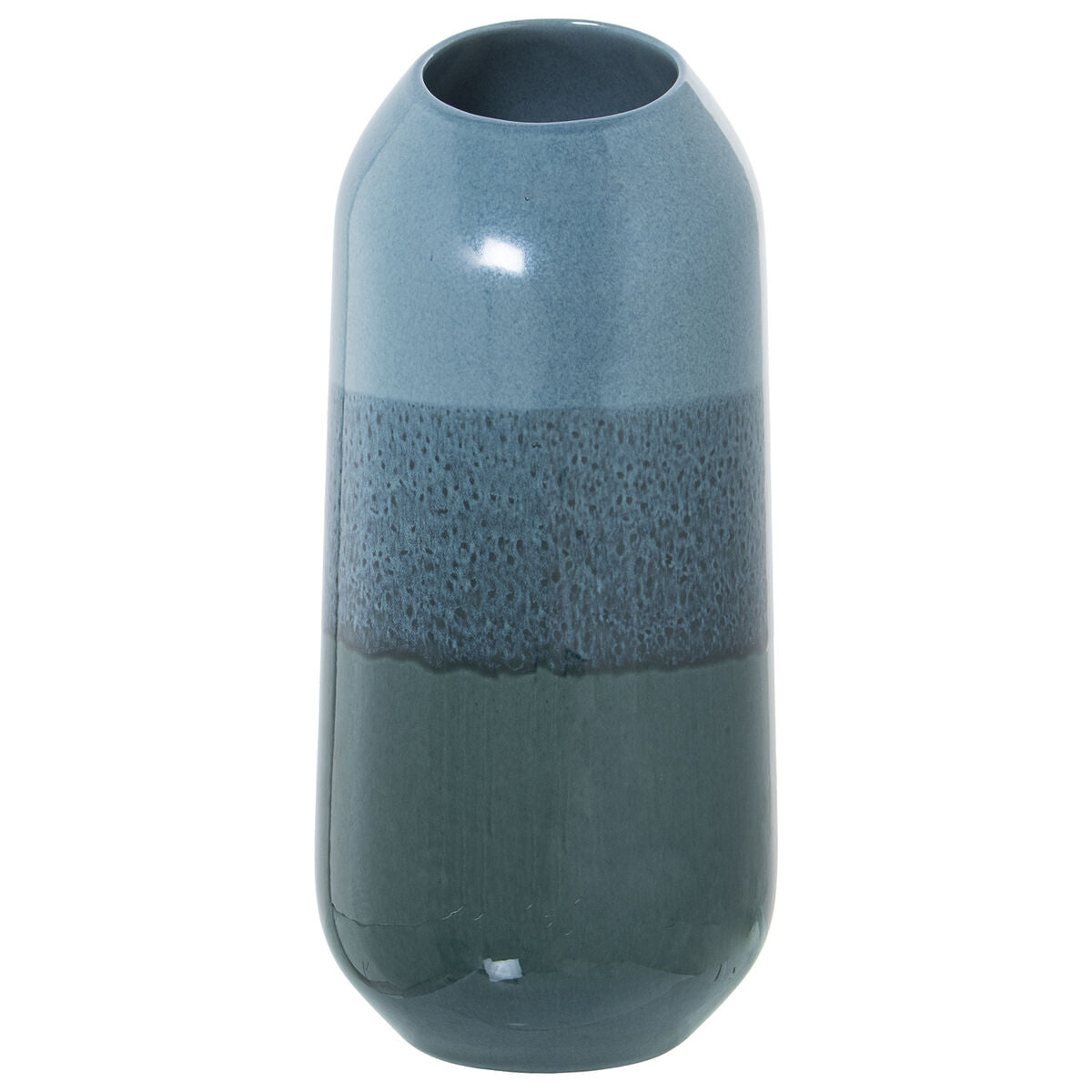 8427701622300 - Vase Blau aus Keramik Dreifarbig 16 x 16 x 39 cm