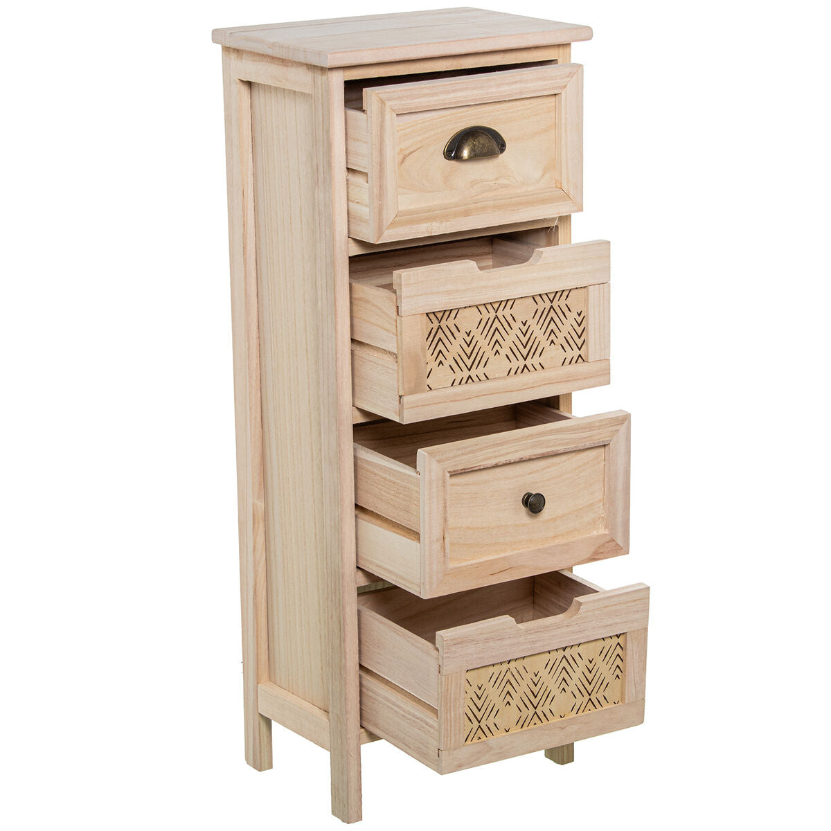 8427701680683 - Schubladenschrank Braun Holz 34 x 87 x 24 cm