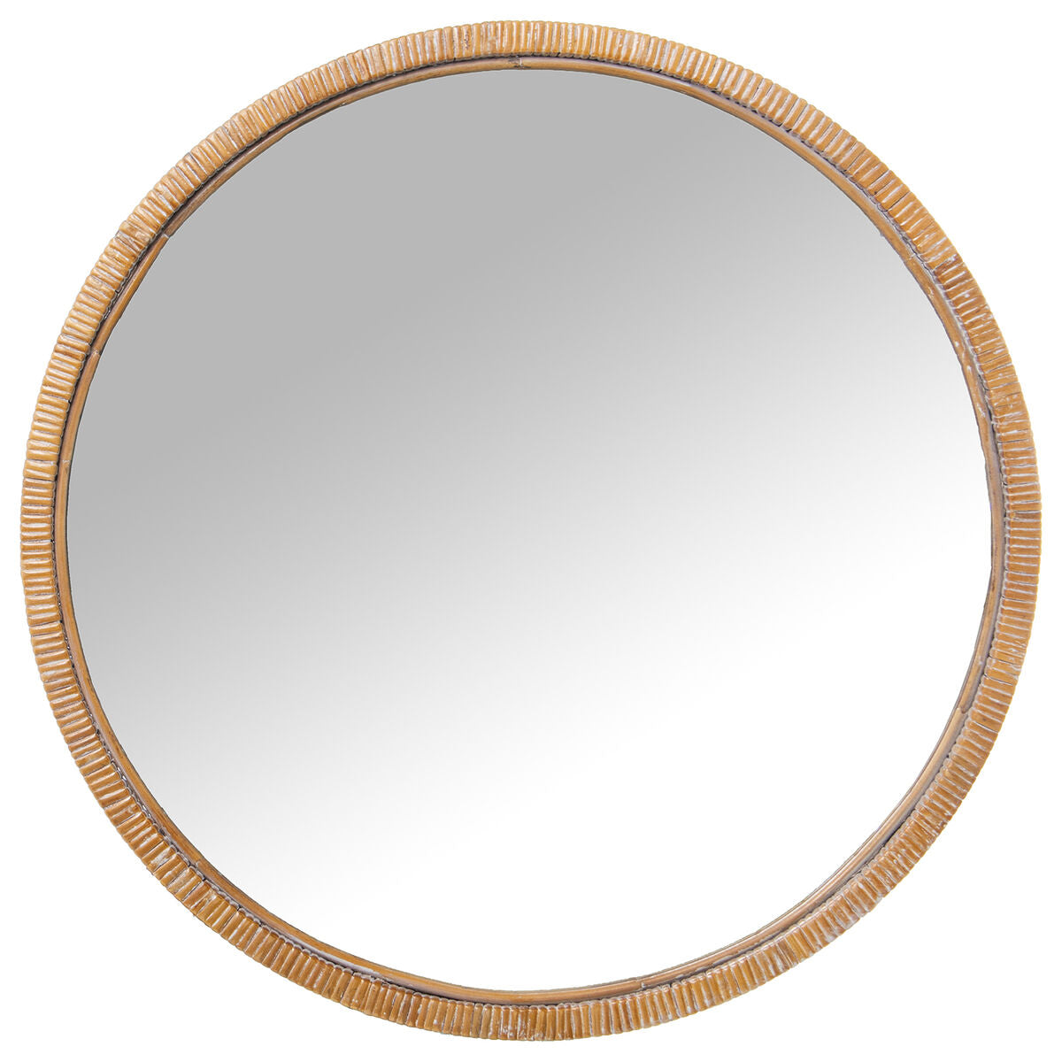 8427701719420 - Wall mirror Natural Fibre 8 x 63 x 63 cm Circular