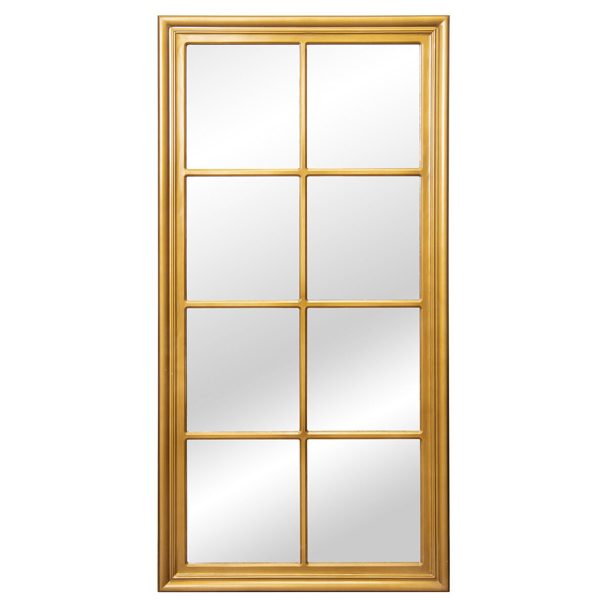 8427701725155 - Wall mirror Golden Wood Window 5 x 78 x 150 cm