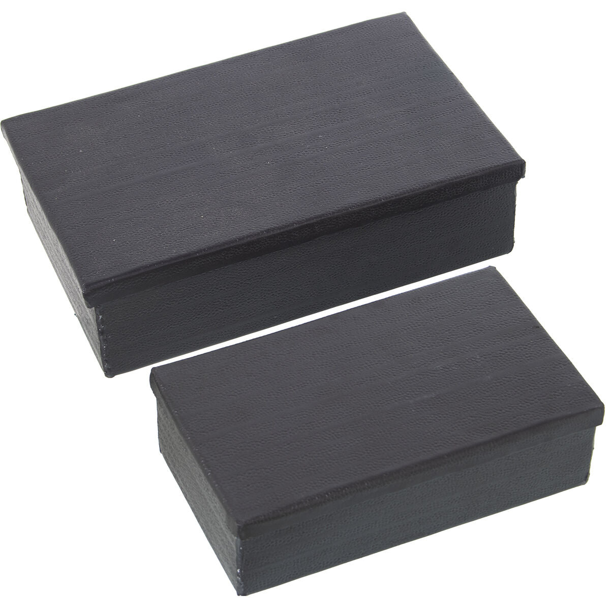 8427701741681 - Set dekorativer Karten Grau Metall 28 x 18 x 8 cm 23 x 7 x 14 cm 2 Stücke