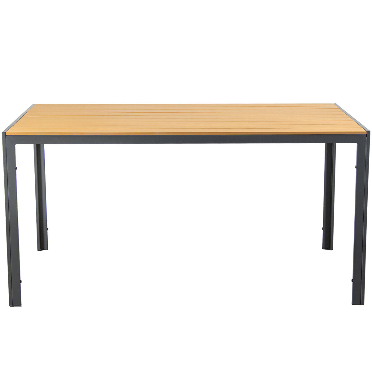 8427701746167 - Esstisch Weiß Braun 150 x 47 x 90 cm Polyäthylen