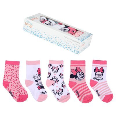 8427934571536 - 5er-Pack Baby-Socken Minnie