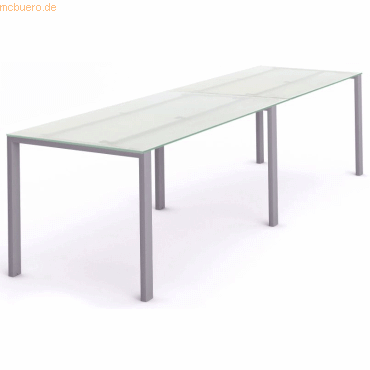 8427951017482 - Mehrfacharbeitstisch Total BxTxH 360x80x73cm Gestell grau Platt