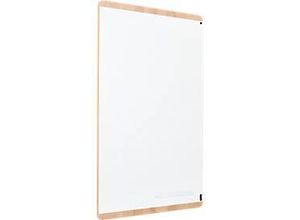 8427951064219 - Whiteboard Natural Skinboard magnhaftend Hoch Quer Ablageschale Stahl auf Holz B 1000 x H 1500 mm