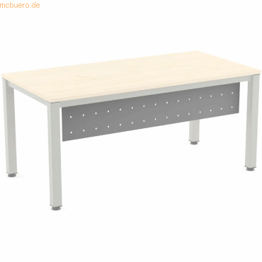 8427951931030 - Fußraumblende für Schreibtisch Executive Metall 160cm (137x30cm