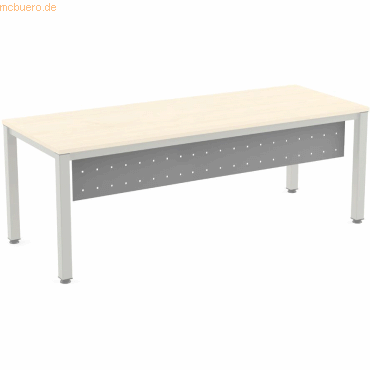 8427951931054 - Fußraumblende für Schreibtisch Executive Metall 200cm (177x30cm