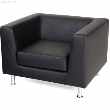 8427951971111 - Loungesessel Kunstleder Schwarz 8427951971111 Rocada