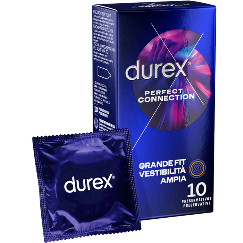 8428076000670 - DUREX - PERFECT CONNECTION SILIKON EXTRA SCHMIERUNG 10 EINHEITEN