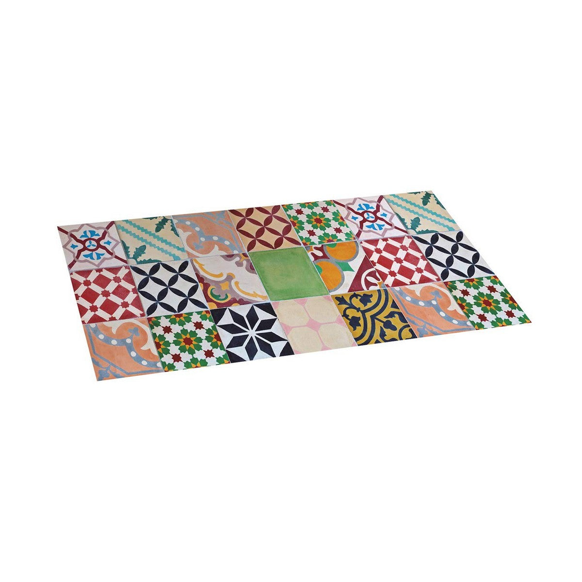 8428840028749 - Teppichstor Planet Multicolour Mosaic 100 % PVC (50 x 110 cm)